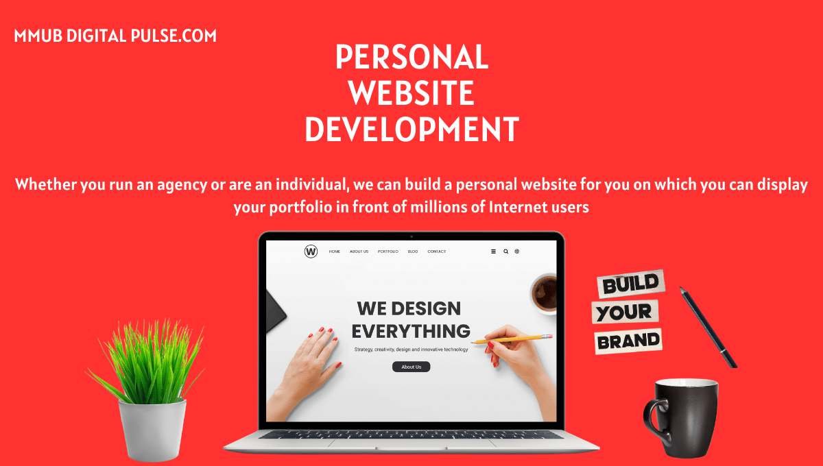 MMUB DIGITAL PULSE PERSONAL WEBSITE DEVELOPMENT