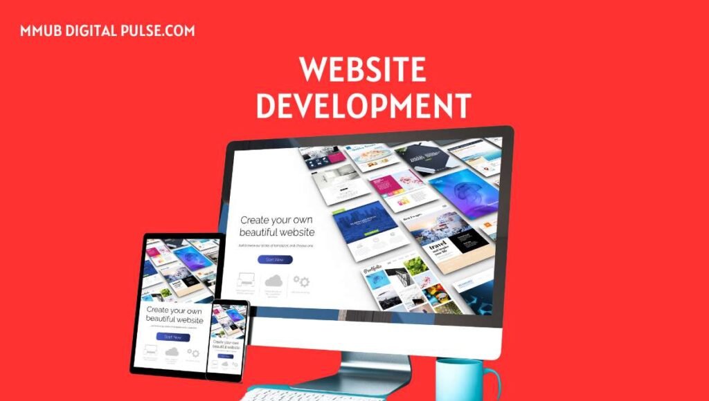 MMUB DIGITAL PULSE Website development